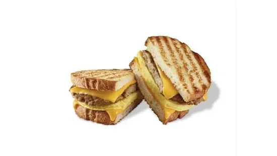 Sausage, Egg, and Cheese Panini