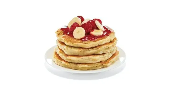 Protein Pancakes - Strawberry Banana