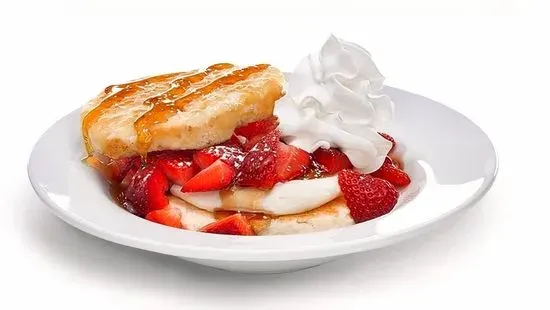 Fresh Strawberries & Cream Biscuit