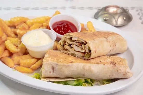 Beef Shawarma Wrap