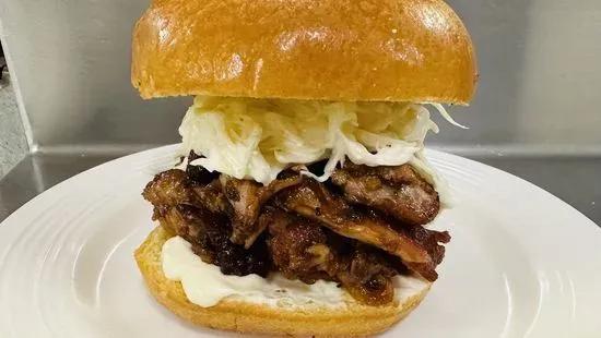 The Pulled Pork BBQ Sandwich