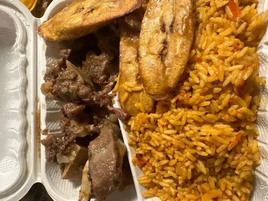 Jollof Rice With Oxtail