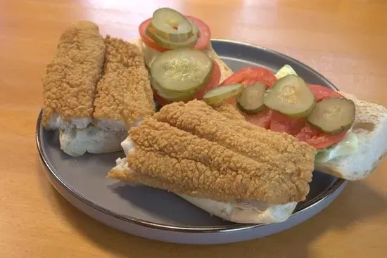 Fried Fish Po Boy