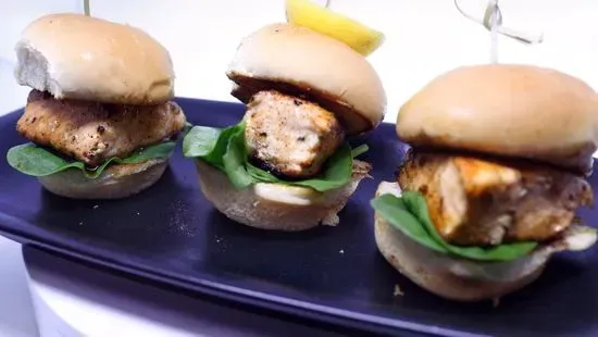 Salmon Sliders