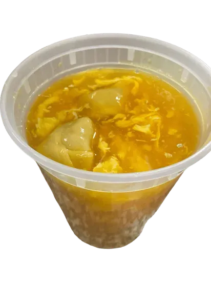 17. Wonton Egg Drop Soup云吞蛋花汤