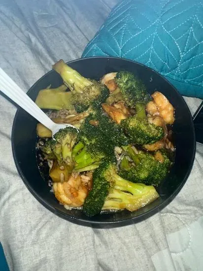 Shrimp with Broccoli