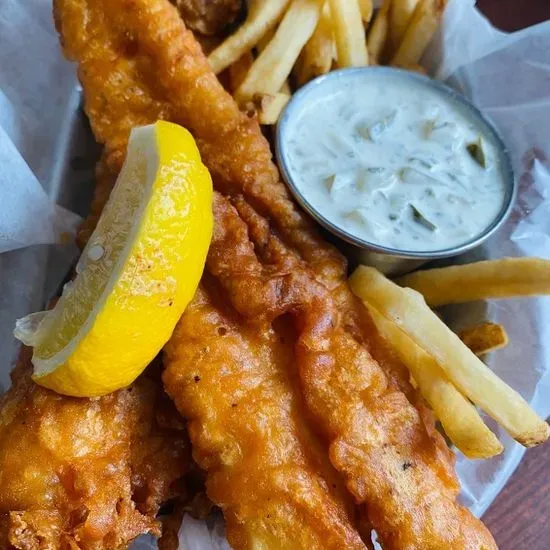 Beer Battered Fish & Chips