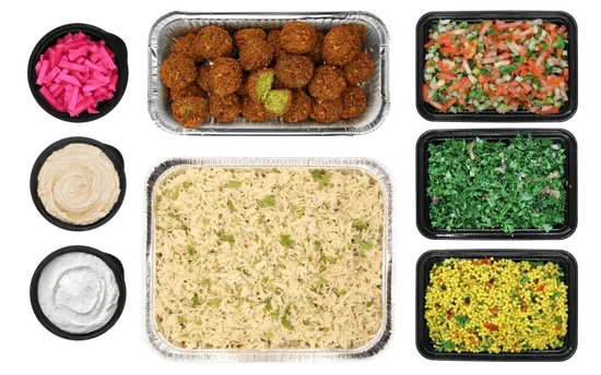 falafel mezeh feast