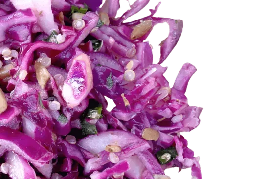 red cabbage slaw (side)