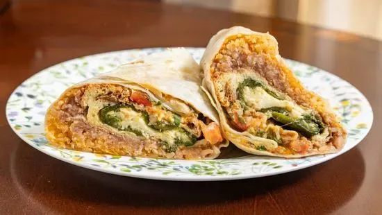 Chile relleno Burrito