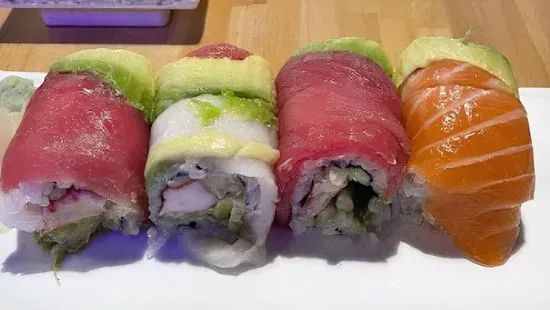 6. Rainbow Roll