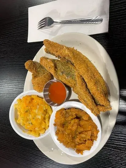 Fish & 2 sides
