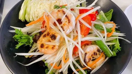 Shrimp Papaya Salad
