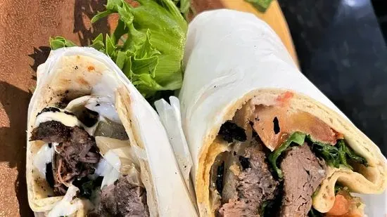 Beef Kabob Wrap