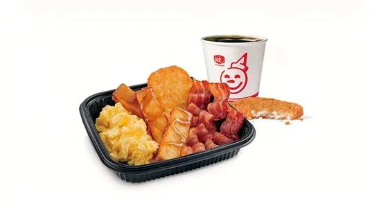 3pc Classic French Toast Sticks Platter w/ Bacon Combo