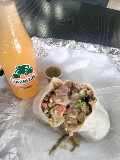 Meat Lover's Breakfast Burrito