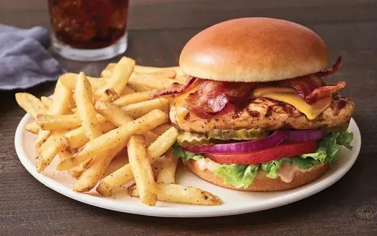 NEW Bacon Cheddar Grilled Chicken Sandwich