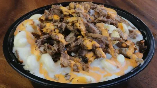 Beef Shawarma Mac & Cheese 