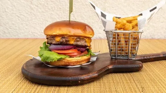 "THE CLASSIC ROCK" CHEESEBURGER