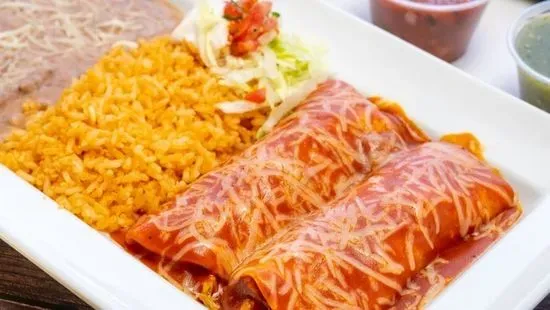 2 Enchilada Plate