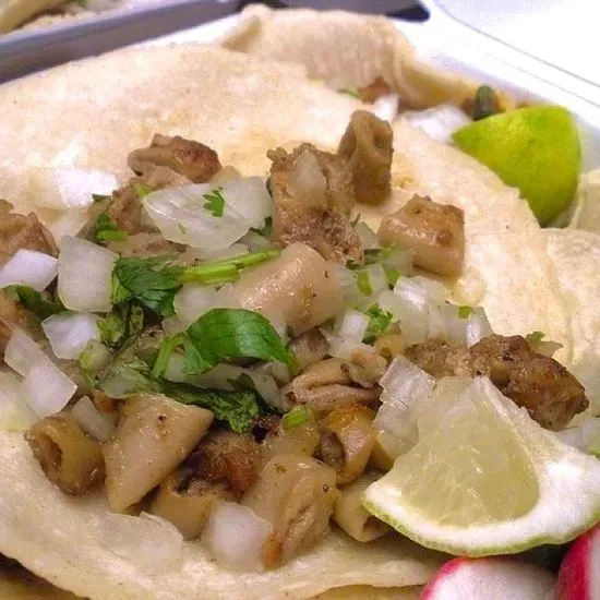 Taco de tripa