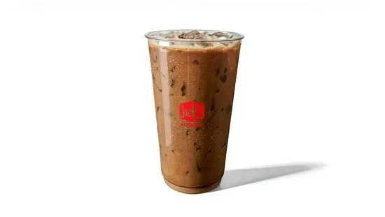 Large Mocha Sweet Cream Iced Coffee