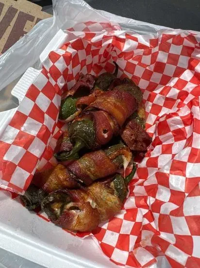 Jalapeño Bacon Wrapped Popper