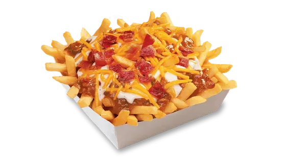 Bacon Ranch Chili Cheese Fries