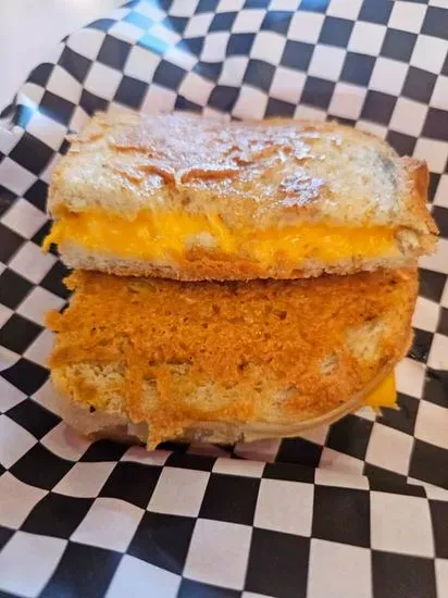 Graffiti Grill. Classic grilled cheese on Parmesan crusted sourdough. 