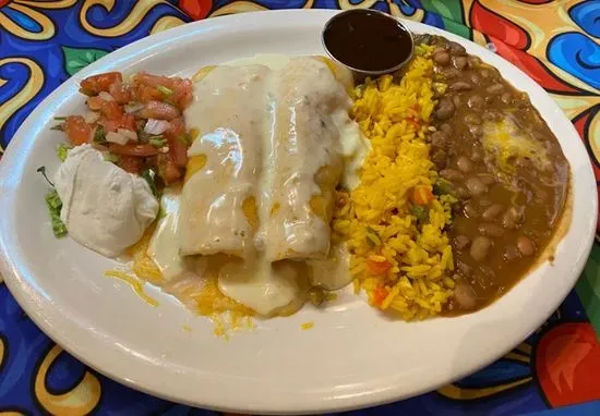 SEAFOOD ENCHILADAS