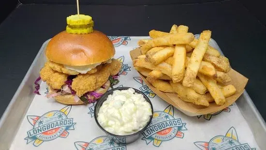 Fried Grouper Sandwich