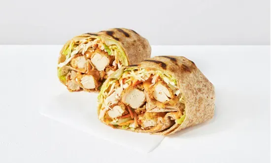 SMOKY SWEET CRISPY CHICK’N WRAP