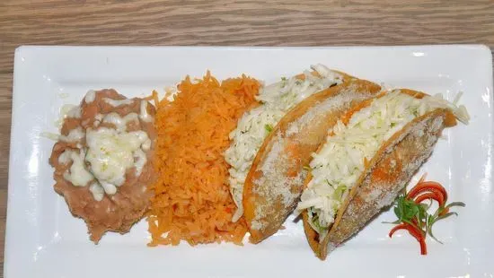 Two Crispy Shell Tacos 