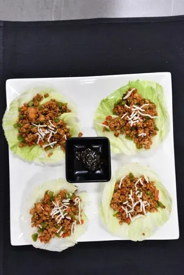 Thai Chicken Lettuce Wraps