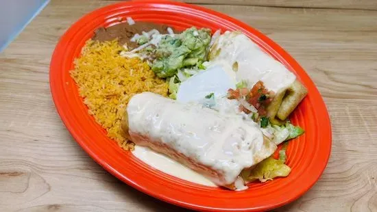 Shrimp Chimichangas