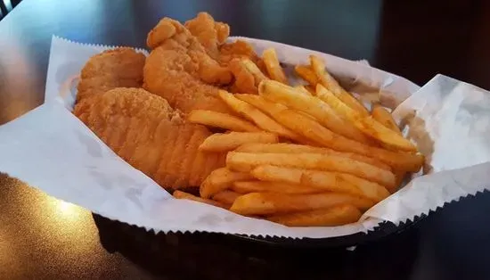 CHICKEN STRIPS & FRIES