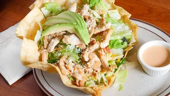 Citrus Chicken Tostada