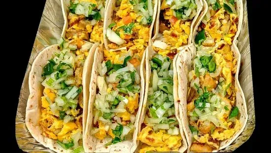 Breakfast Tacos (serves 8)