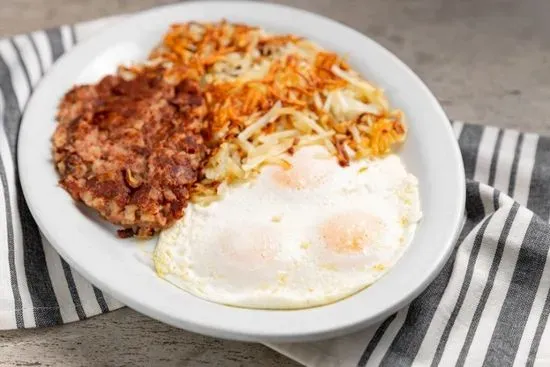 Corned Beef Hash & Eggs