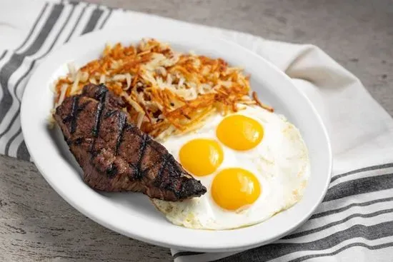 New York Steak & Eggs