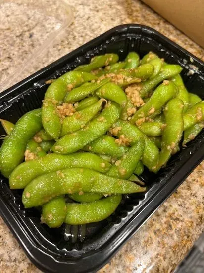 Garlic Edamame