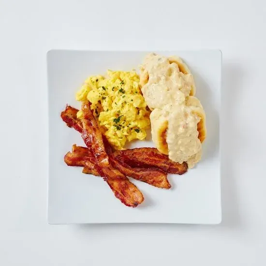 #84 Biscuits N Gravy Plate