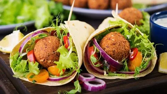 Vegetarian Falafel Wrap