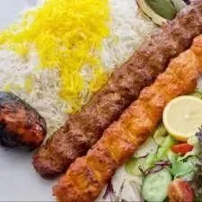 Beef or Chicken Koobideh Kabob Tray