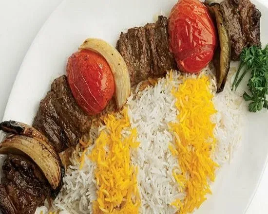 Flat Iron Steak Shish Kabob Tray