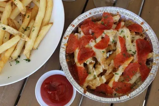 Loaded Cheese & Pepperoni Fries