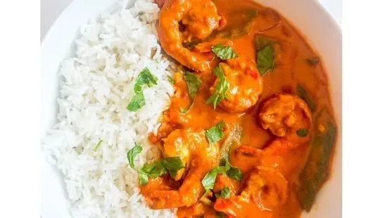 Shrimp Curry Bowl