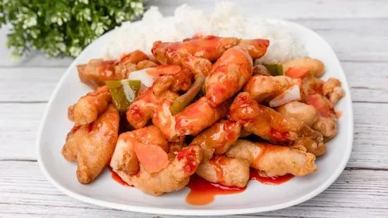 108. Sweet and Sour Chicken / 甜酸鸡