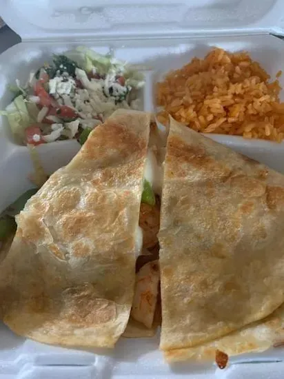 SHRIMP QUESADILLA