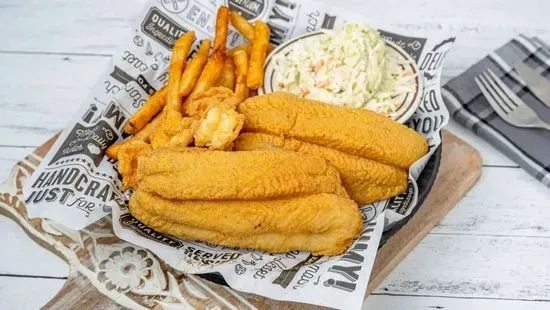 Combo Fish & Shrimp Basket